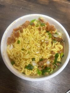 セブンイレブン購入「拉麺大公味噌ラーメン」